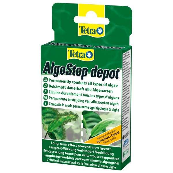 Tetra Aqua AlgoStop depot en 12 comprimés