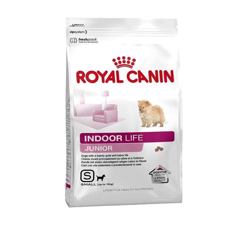 Royal Canin Lifestyle Health Nutrition - Indoor Life Junior Small 1.5 kg, 3 kg, 500 g