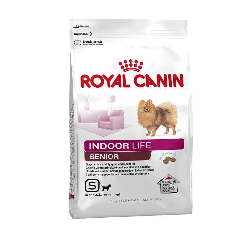 Royal Canin Lifestyle Health Nutrition - Indoor Life Senior Small 500 g, 3 kg, 1.5 kg