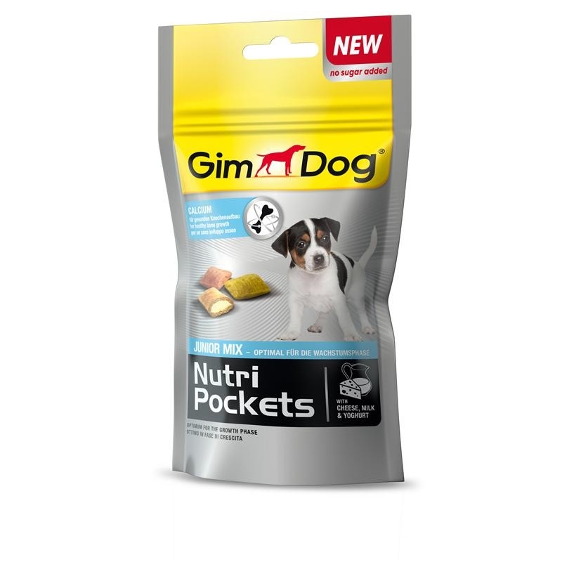 GimDog Nutri Pockets Junior Mix 45 g