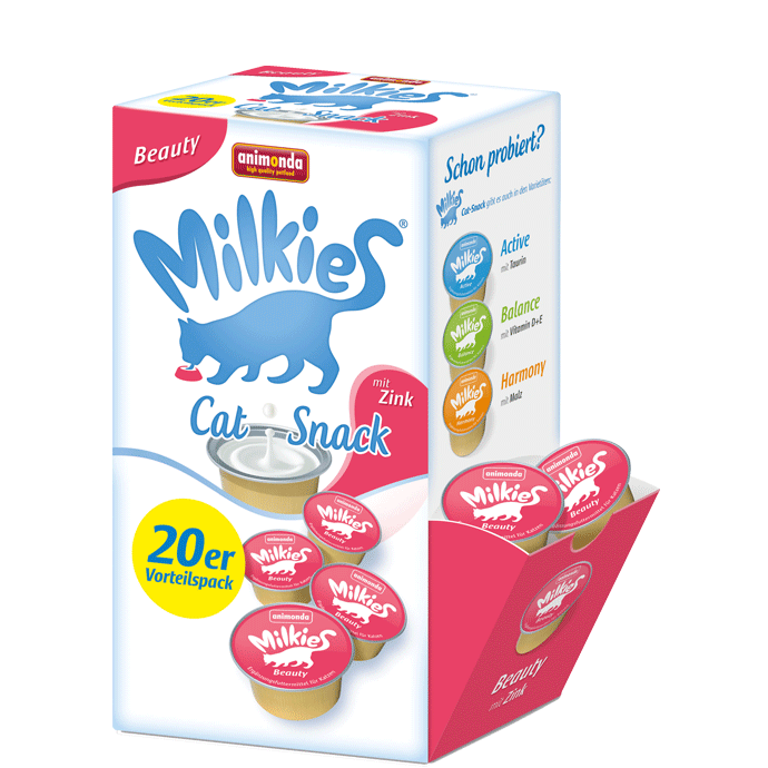 Animonda Milkies Beauty - en deliCatesse til kat 4x15 g, 20x15 g