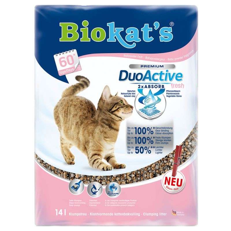 Biokat's Duo Active Fresh 10 l osta edullisesti