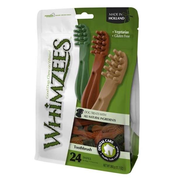 Whimzees Tandenborstel Maat S 4x15 g, 150x15 g, 360 g