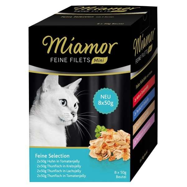Miamor Fijne Filets mini pouch multibox 8x50 g