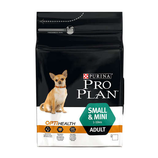 Purina Pro Plan Small & Mini Adult - Optihealth rik på Kyckling 3 kg köp billiga på nätet