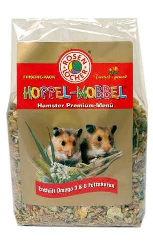 Rosenlöcher Hoppel Mobbel Hamster Premium Menu 500 g