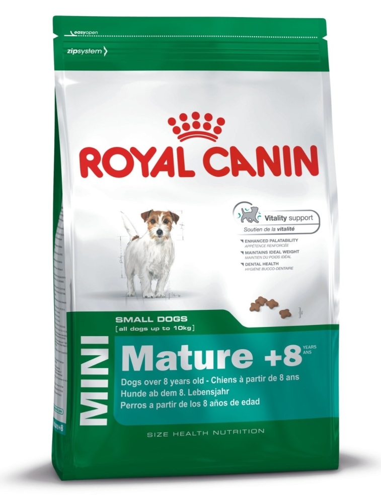 Royal Canin Size Health Nutrition - Mini Mature +8 2 kg