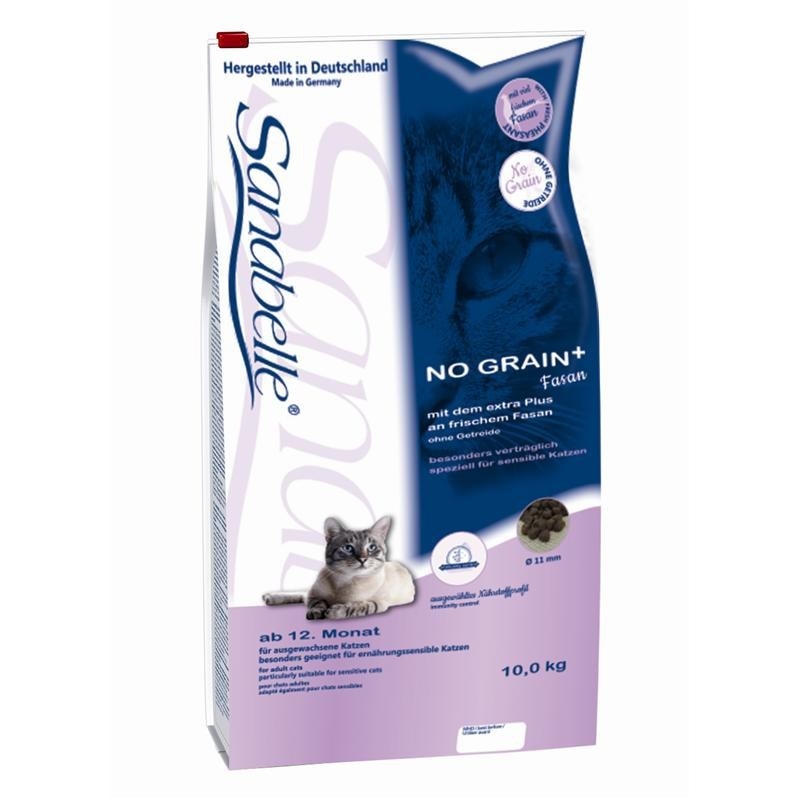 Sanabelle No Grain con Faisán 400 g, 2 kg, 10 kg