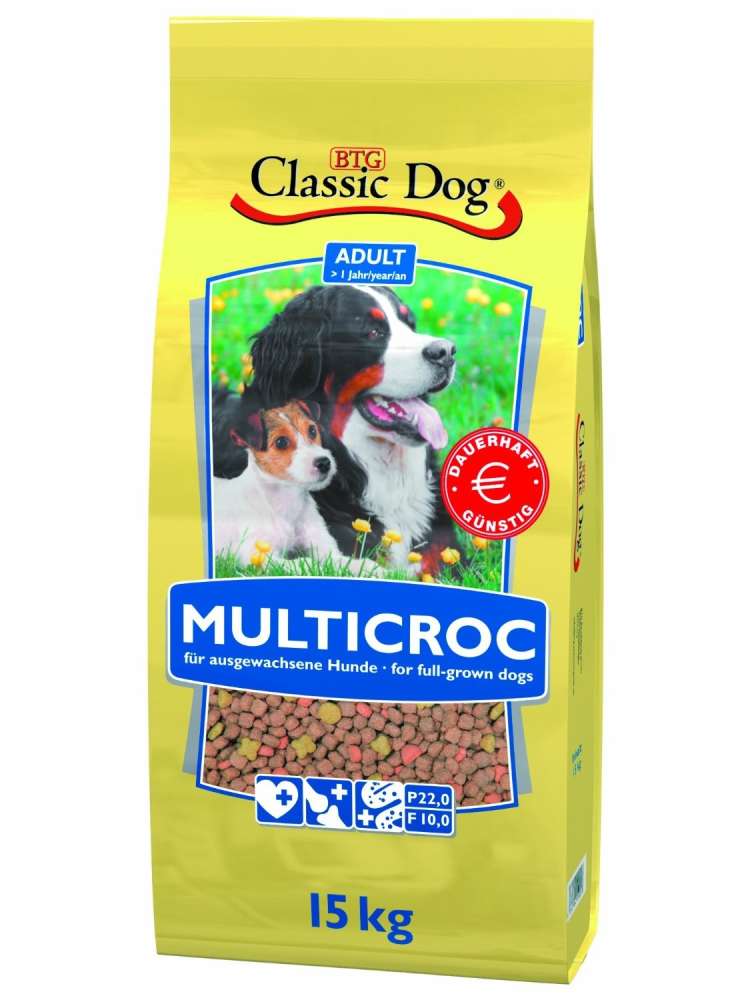 Classic Dog Multicroc 15 kg kjøp billig med rabatt