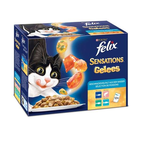 Sensations Jellies Fish Selection by Felix 12x100 g buy online