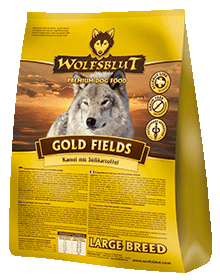 Wolfsblut Gold Fields Large Breed 2 kg, 15 kg