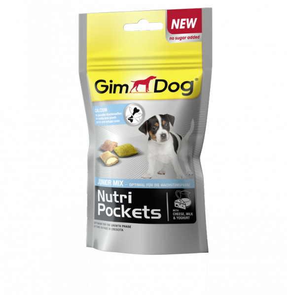 GimDog Nutri Pockets Junior Mix 45 g