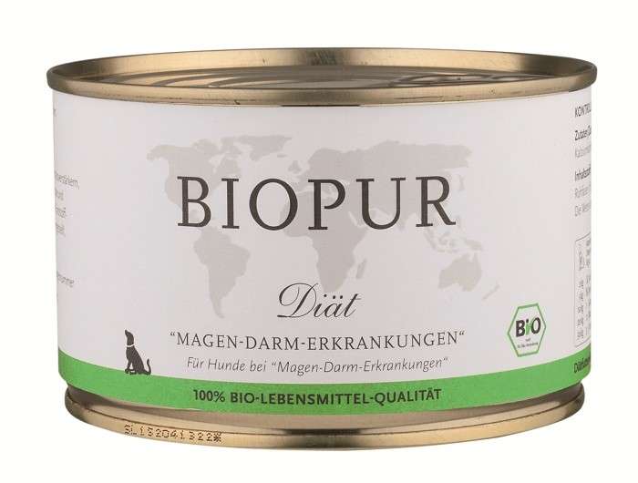 BIO Diät-Futtermittel, Magen-Darm Erkrankungen von BIOPUR 400 g online günstig kaufen