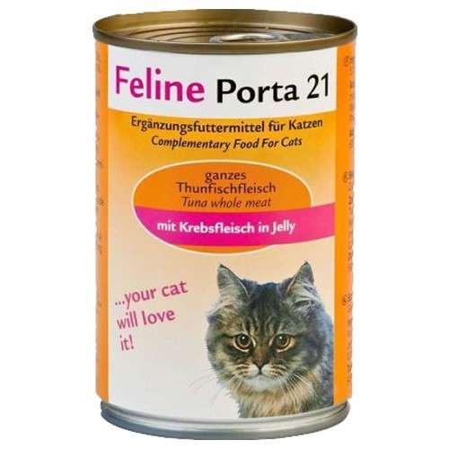 Feline Porta 21 Felino Porta 21 Tonijn met Krabben 400 g