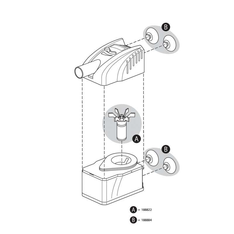 Tetra Impeller WP 600 WP 600 met korting aantrekkelijk en goedkoop kopen