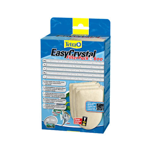 Tetra EasyCrystal Filter Pack C600 met actieve koolstof met korting aantrekkelijk en goedkoop kopen