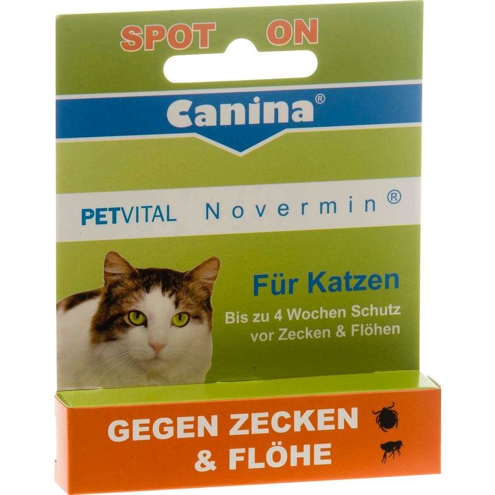 Petvital Novermin para gatos 2 ml da Canina Pharma Compre a bom preço com desconto