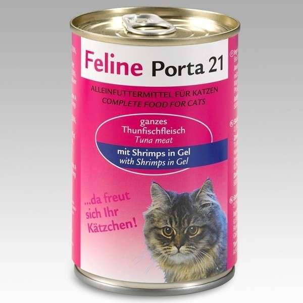Feline Porta 21 Tun med rejer 400 g