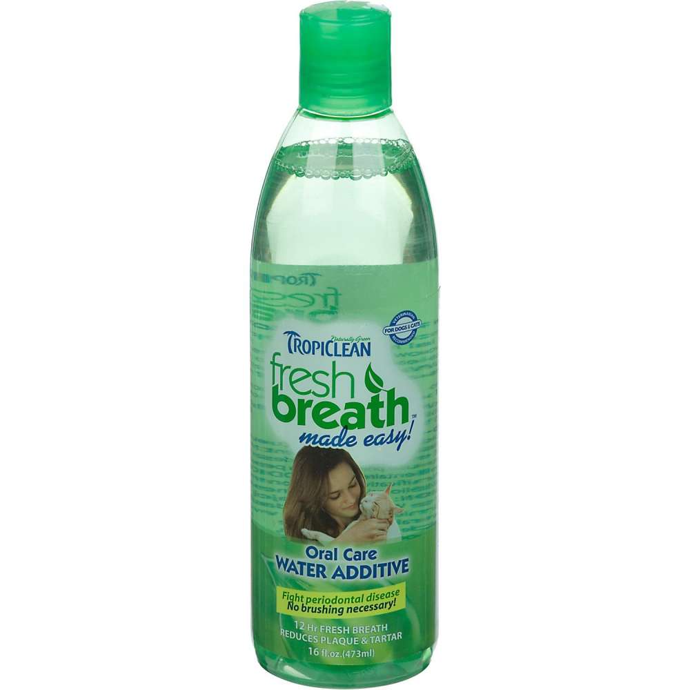 TropiClean Water Additive Oral Care 473 ml kjøp billig med rabatt