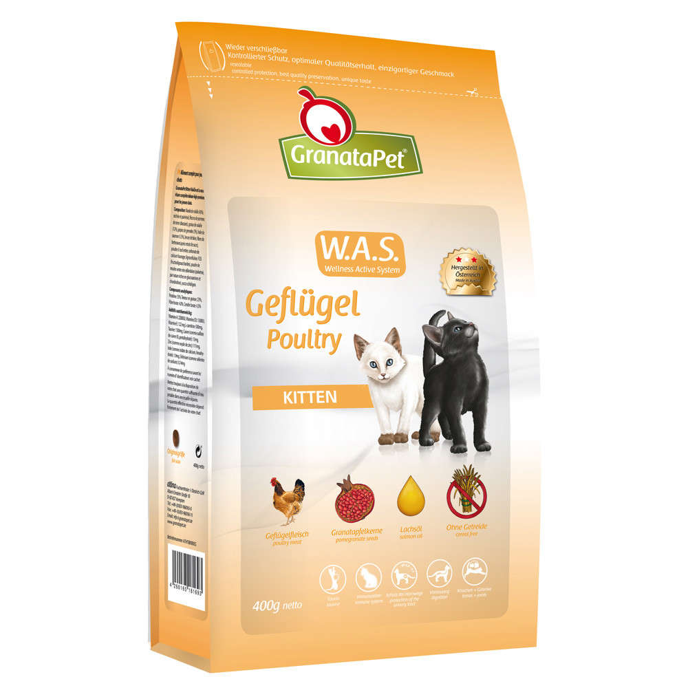 GranataPet Aves de Corral Kitten 10 kg