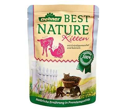 Best Nature Kitten Pute vacuno con mejillón verde 85 g