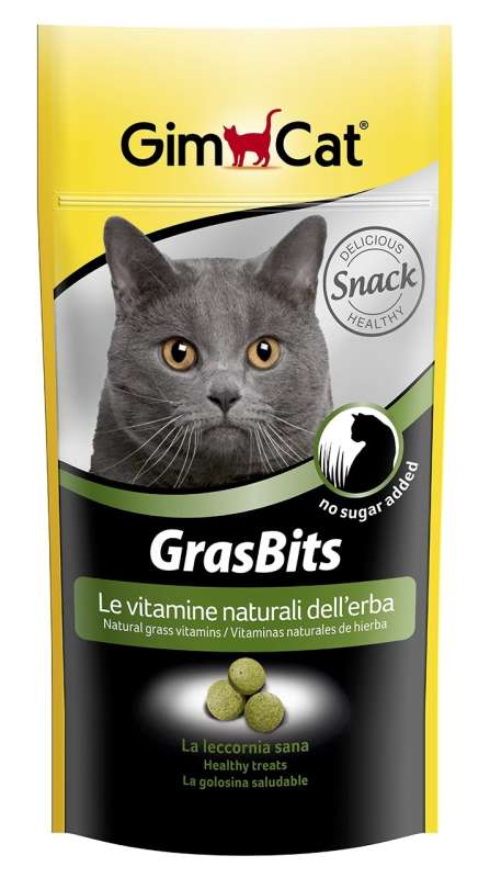 GimCat Græs Bits 40 g, 140 g