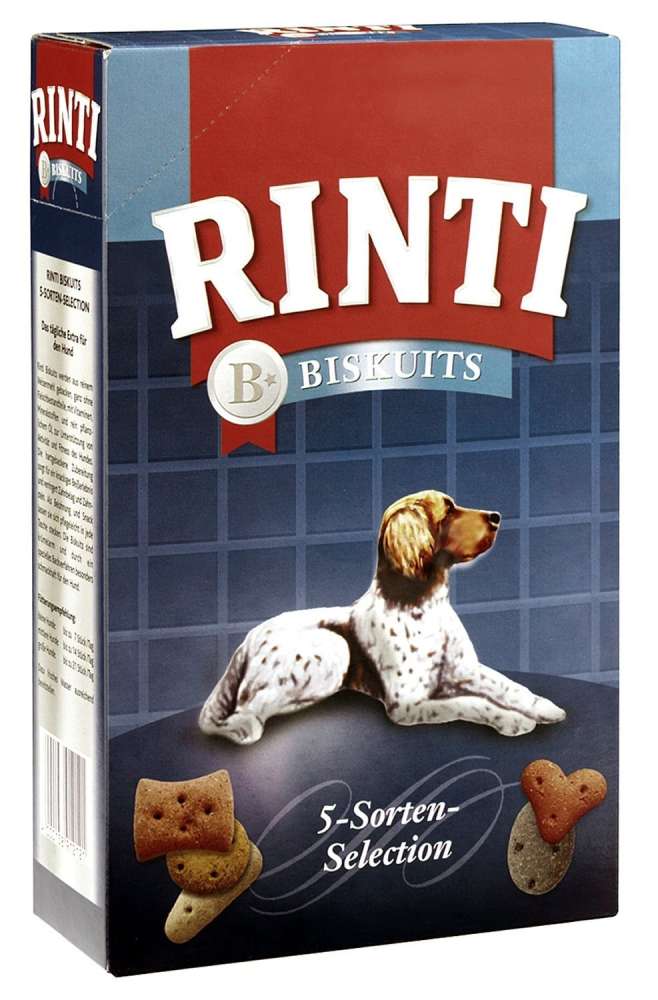 Rinti Biscuits 5-soorten 750 g, 10 kg