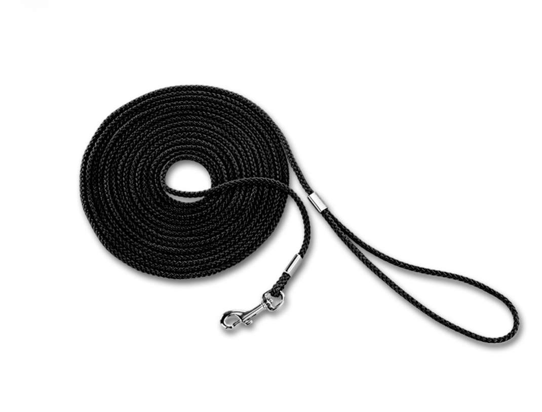 EBI Long Leash Musta 10 m osta edullisesti