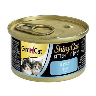 GimCat ShinyCat Kitten i gele Tun 70 g