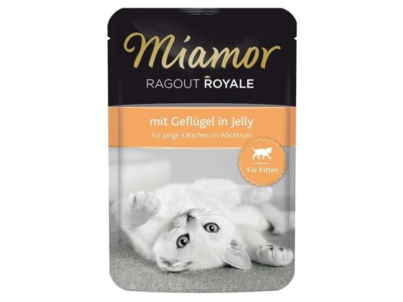 Miamor Ragout Royale Gatito Aves de corral 100 g