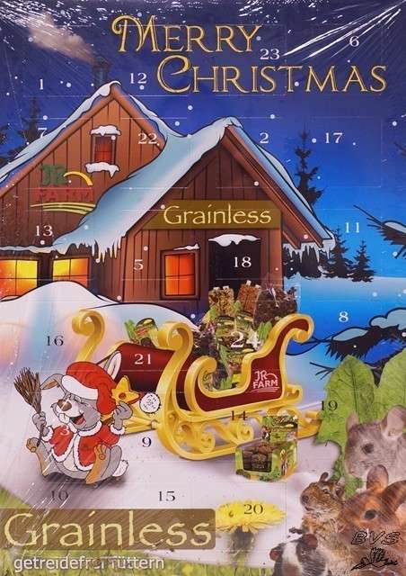 JR Farm Christmas Calendar for rodents 360 g