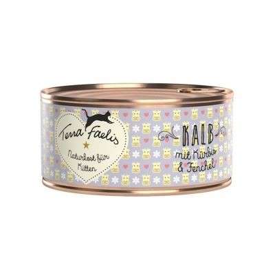 Terra Faelis Ternera, calabaza e hinojo 200 g, 100 g