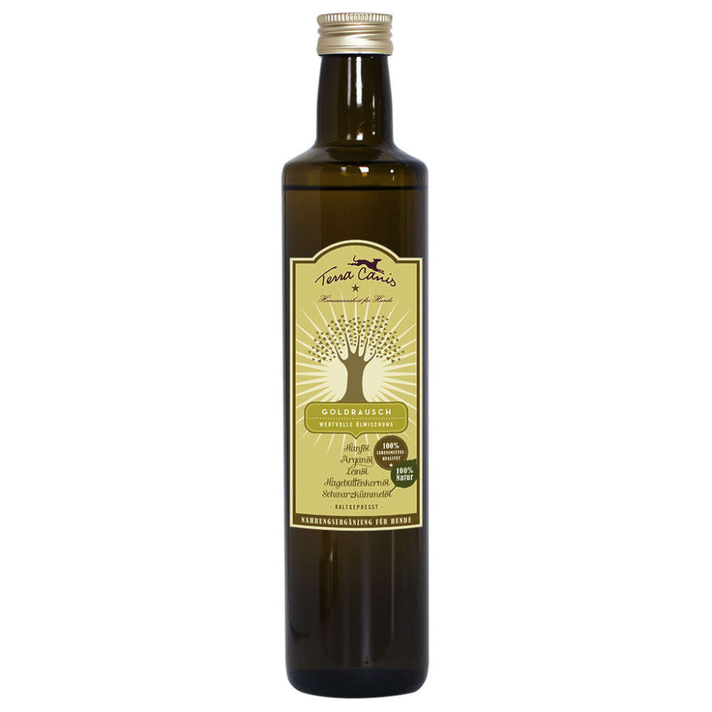 Goldrausch wertvolle Ölmischung von Terra Canis 250 ml online günstig kaufen