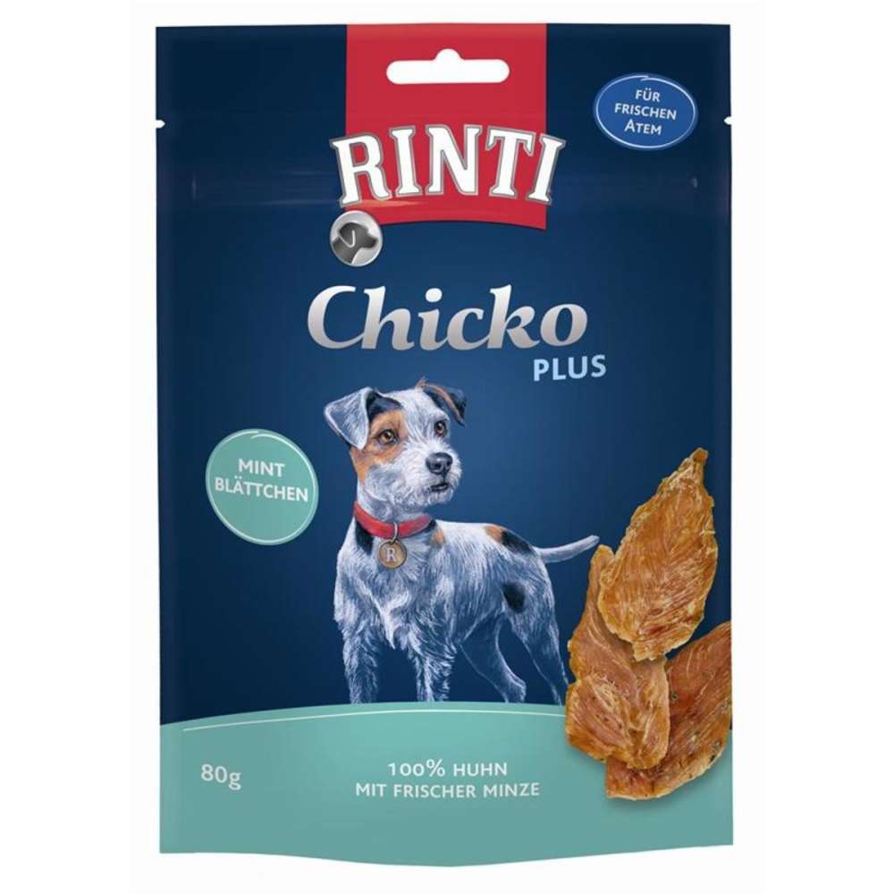 Rinti Chicko Plus Pepermunt Bladeren 80 g