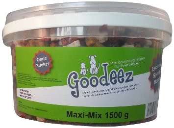 Goodeez Dog's Snack Maxi-Mix 1.5 kg kjøp billig med rabatt
