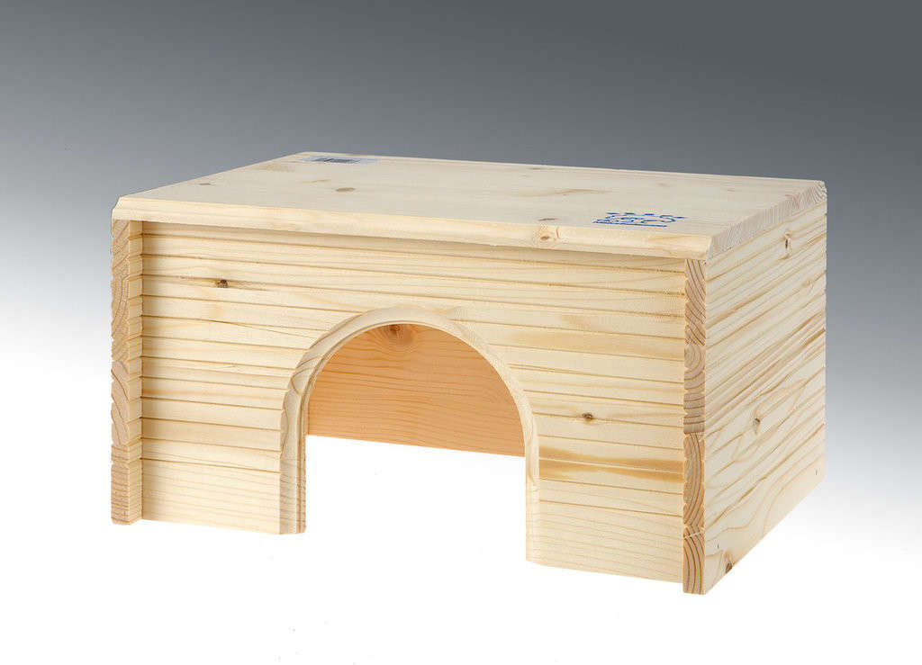 Resch Nagerhaus Meerschweinchen Blockhaus 29x16x22 cm