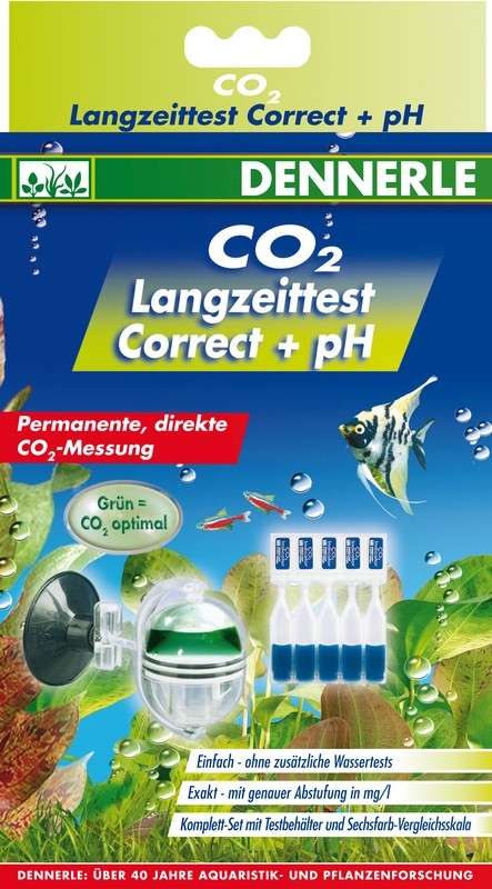 Dennerle CO2 - Langetermijntest Correct + PH met korting aantrekkelijk en goedkoop kopen