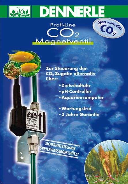 Dennerle CO2 - Magneetventiel 1.6 W met korting aantrekkelijk en goedkoop kopen