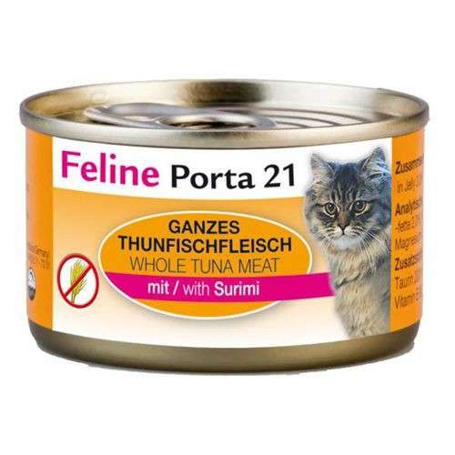 Feline Porta 21 Tun med Krebs (Surimi) 90 g, 400 g, 156 g
