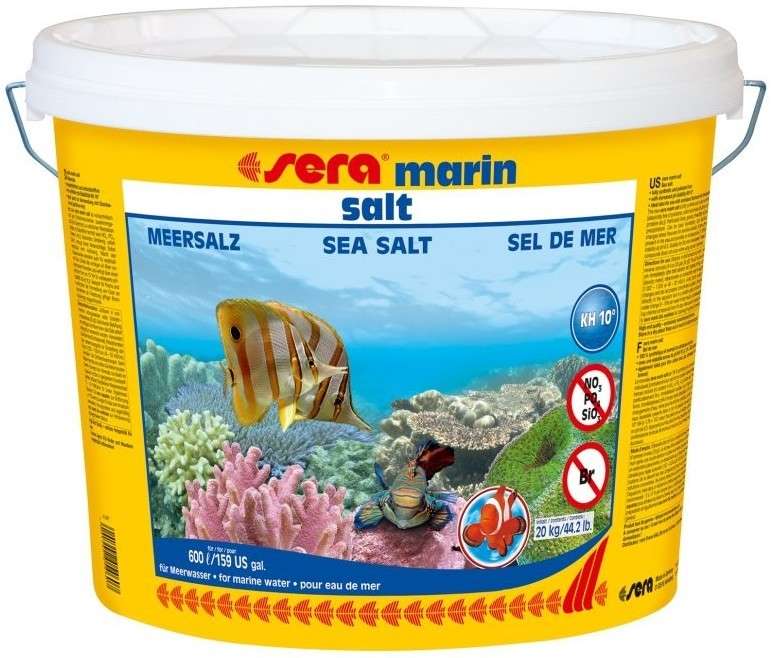 Sera Marin Salt 20 kg met korting aantrekkelijk en goedkoop kopen