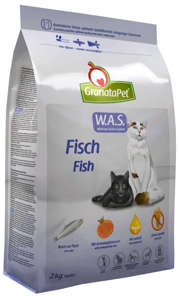 GranataPet W.A.S. Katze Trockenfutter Fisch Adult 10 kg Katzen ... - 57f26a935Defc 1070x1000