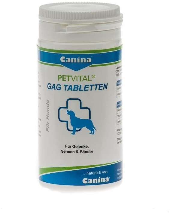 Canina Pharma Petvital GAG Comprimés 90 g, 600 g, 180 g