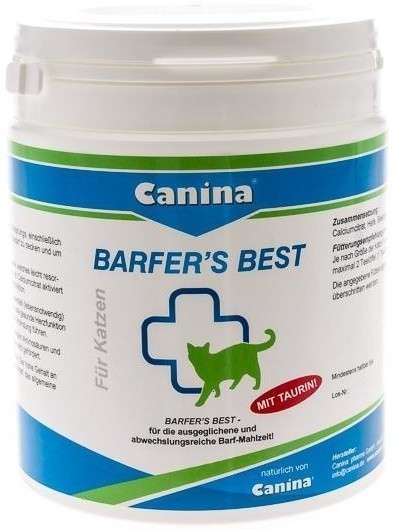 Canina Pharma Barfers Best for Cats 500 g, 180 g