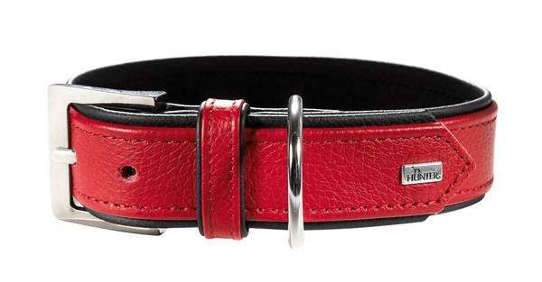 Hunter Halsband Capri Rood / Zwart 33-39x2.8 cm met korting aantrekkelijk en goedkoop kopen
