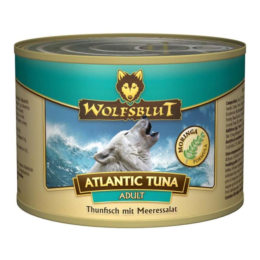 Wolfsblut Dose Atlantic Tuna Adult Hundefutter nass mit Thunfisch und