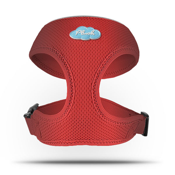 Curli Arnés Basic Air-Mesh Rojo S