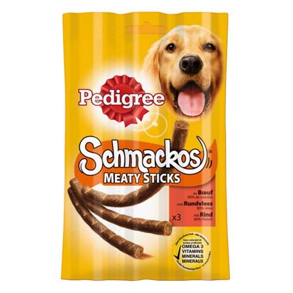 Pedigree Smackos Meaty Sticks 3x33 g