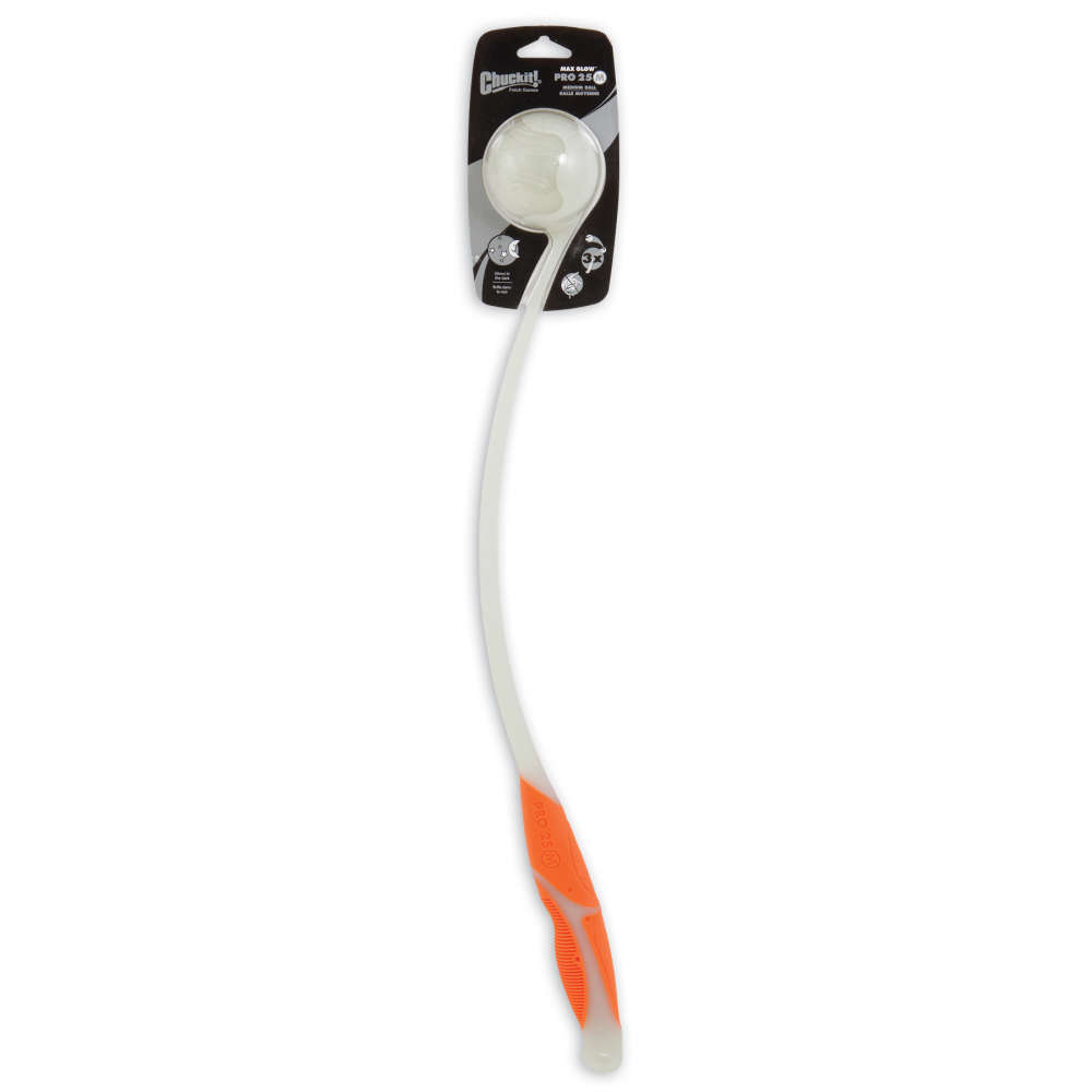 Chuckit! Pro 18M Max Glow Launcher Max Glow Ball Tamaño M Blanco