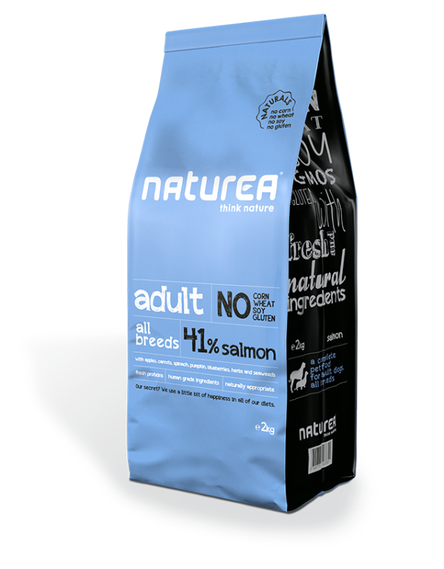 Naturea Naturals Adult Salmon 2 kg, 12 kg