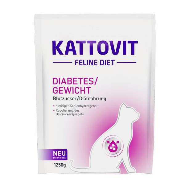 Kattovit Feline Diet Diabetes/Paino 400 g, 4 kg, 1.25 kg osta edullisesti